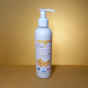 Lait de Ruche Miel & Propolis<br/>Main, visage & corps, flacon pompe 250 ml